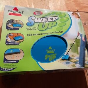 Bissell Blue Cordless Sweeper